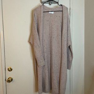Old Navy Heavy Super Long Cardigan - Lilac - M